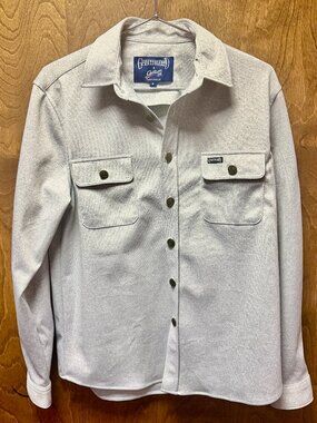 Grateful Dead Section 119 Shacket Heavy Button Down Shirt Mens Medium Stealie
